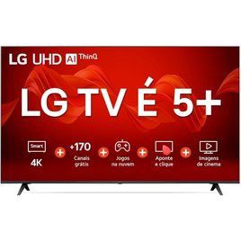 Imagem da oferta Smart TV 70" 4K LG UHD ThinQ AI 70UR8750PSA HDR Bluetooth Alexa Google Assistente Airplay2 3 HDMI