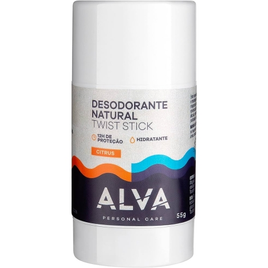 Imagem da oferta Desodorante Natural Twist Citrus 55g - Alva
