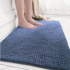Imagem da oferta Kit 2 Tapetes de Banheiro Antiderrapante Bolinha 40x60cm