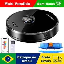 Imagem da oferta Robô Aspirador Liectroux XR500 Automático Inteligente Aspira e Passa Pano Voz em Portuguê