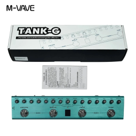 Imagem da oferta Pedal de Guitarra Multi-Efeitos Recarregável 36 Presets 9 Preamp Slots - M-VAVE-G