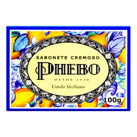 Imagem da oferta Sabão em barra Phebo Cremoso Limão Siciliano de 100g