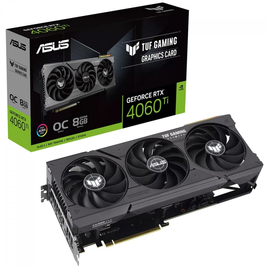 Imagem da oferta Placa de Vídeo Asus TUF Gaming NVIDIA GeForce RTX 4060 Ti OC 8GB GDDR6 DLSS Ray Tracing TUF-RTX4060TI-O8G-GAMING