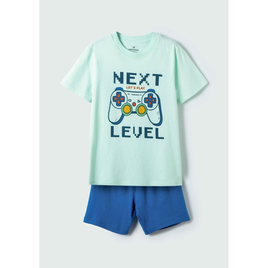Imagem da oferta Pijama Infantil Menino Curto com Estampa -  Hering