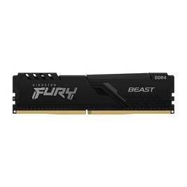 Imagem da oferta Memória RAM Kingston Fury Beast 8GB 3200MHz DDR4 CL16 - KF432C16BB/8