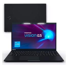 Imagem da oferta Notebook Positivo Vision i15 Intel Core i3-N300 Windows 11 Home 8GB 256GB SSD 15 FHD Preto - Lumina Bar