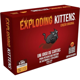 Imagem da oferta Jogo de Cartas Exploding Kittens - Galápagos Jogos