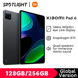 Imagem da oferta Xiaomi-Versão Global Pad 6 Tablet Snapdragon 870 Estreia Mundial 11