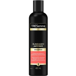 Imagem da oferta 2 Unidades de Shampoo com Ácido Hialurônico e Queratina Hidrolisada Blindagem Antifrizz Tresemmé - 400ml