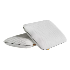 Imagem da oferta Kit Com 2 Travesseiros Memory Visco - Emma Basics Cor Branco