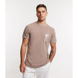 Imagem da oferta Camiseta Comfort Estonada com Estampa Coral Deep Dive