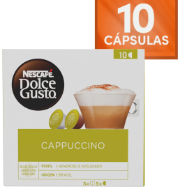 Imagem da oferta Cápsulas Nescafé Dolce Gusto Cappuccino - 10 Unidades
