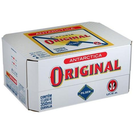 Imagem da oferta Cerveja Original Pilsen 350ml Lata Pack 12 Unidades - Cerveja