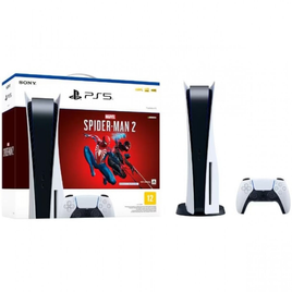 Imagem da oferta Console Playstation 5 Bundle + Jogo Spider Man 2 Branco
