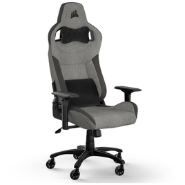 Imagem da oferta Cadeira Gamer Corsair T3 Rush 2023 Até 120Kg Com Almofadas Reclinável Apoio de Braços 4D Cinza e Preto - CF-9010