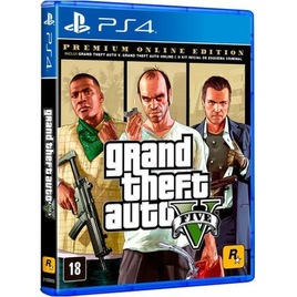 Imagem da oferta Jogo GTA V Premium Online Edition PS4