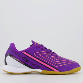 Imagem da oferta Chuteira Futsal Umbro Chrome Roxa