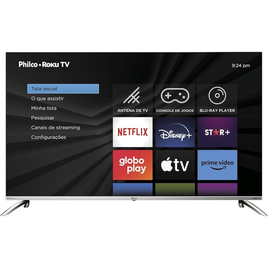 Imagem da oferta Smart TV 50 Philco PTV50G7PR2CSB 4K Roku TV Led Dolby Audio