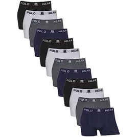 Imagem da oferta Kit 12 Cuecas Boxer Microfibra Polo Wear Tamanho