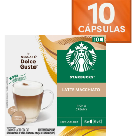 Imagem da oferta Cápsula Starbucks Latte Macchiato - 10 Unidades