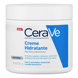 Imagem da oferta Creme Hidratante Corporal CeraVe Pele Seca a Extra seca 454g