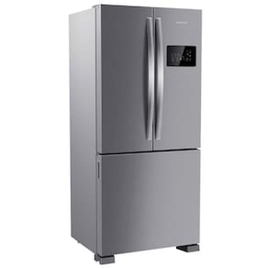 Imagem da oferta Geladeira Brastemp French Door BRO85AK Frost Free com Tecnologia Inverter Turbo Freezer e Design Premium Inox 554 L