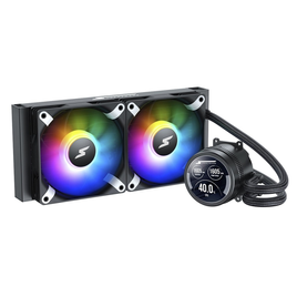 Imagem da oferta Water Cooler SuperFrame ISENGARD SMART ARGB 240mm Intel-AMD Controladora Black SF-W240B-S