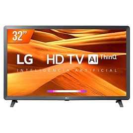 Imagem da oferta Smart TV LG 32'' LED HD USB HDMI Wi-fi Bluetooth HDR 10 ThinQ Ai Google Assis Alexa - 32LQ621CBSBAWZ