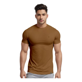 Imagem da oferta Camiseta Masculina Camisas Super Slim Voker Algodão Elastano