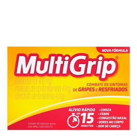 Imagem da oferta Antigripal Multigrip 20 Cápsulas