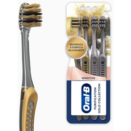 Imagem da oferta Oral-B Escova Dental Purification Gold Collection - 4 Unidades
