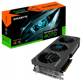 Imagem da oferta Placa De Video Gigabyte GeForce RTX 4070 Eagle OC 12GB GDDR6X DLSS Ray Tracing GV-N4070EAGLE OC-12GD