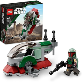 Imagem da oferta LEGO Star Wars Microfighter Nave Estelar de Boba Fett 75344 (85 Peças); Conjunto de Construção