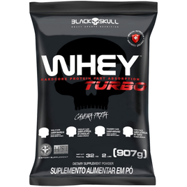 Imagem da oferta Whey Protein Black Skull Turbo Refil - 907G