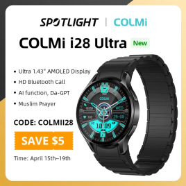 Imagem da oferta Colmi-Smartwatch Ultra AI Display Amoled AI da-Gpt
