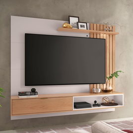 Imagem da oferta Painel Home Suspenso Colibri Tocantins com 160 cm de Largura Ideal para TV de até 60
