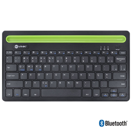 Imagem da oferta Teclado Bluetooth Vinik 3.0 2.4 Ghz Dynamic Smart Abnt com Suporte para Tablet ou Celular - DT200