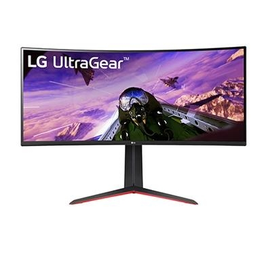 Imagem da oferta Monitor Gamer LG Ultragear LG 34" Curvo LED WQHD UltraWide 160Hz 1ms DisplayPort e HDMI AMD FreeSync Premium HDR10 99% sRGB - 34GP63A-B