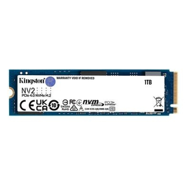 Imagem da oferta SSD 1 TB Kingston NV2 M.2 2280 PCIe NVMe Leitura: 3500 MB/s e Gravação: 2100 MB/s - SNV2S/1000G