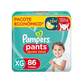 Imagem da oferta Fralda Calça Pampers Pants Ajuste Total