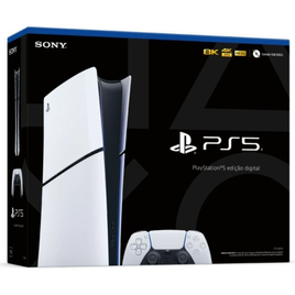 Imagem da oferta Console Playstation 5 Slim Edição Digital 1TB Sony | Melhor Preço -  | Smartphones PS5 Games Smart TV Ele