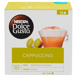 Imagem da oferta 3 Unidades Cappuccino em Cápsula Nescafé Dolce Gusto 117 g 10 Unidades