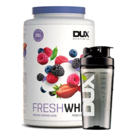 Imagem da oferta Combo Whey Protein Freshwhey Dux 900g + Coqueteleira Dux Nutrition