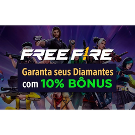 Imagem da oferta Gift Card Digital Free Fire 2180 Diamantes + 10% de Bônus