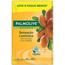 Imagem da oferta Palmolive Sabonete Em Barra Naturals Sensação Luminosa 85G Promo Leve 8 Pague 7