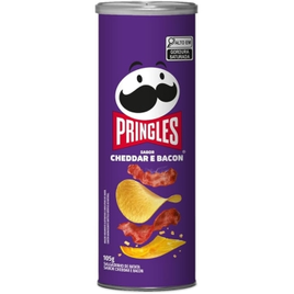 Imagem da oferta Salgadinho Batata Frita Pringles Cheddar e Bacon 105g