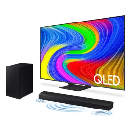 Imagem da oferta Combo Samsung Smart TV 70 Qled 4k 70q65d 2024 + Soundbar Hw-b550/zd