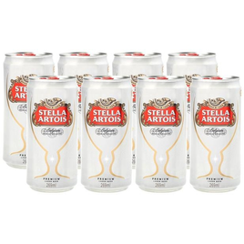 Imagem da oferta Cerveja Stella Artois Puro Malte 269ml - 8 Unidades