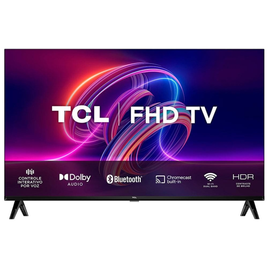 Imagem da oferta Smart TV LED 32\" FHD TCL S5400AF com Android TV Wi-Fi Bluetooth Controle Remoto com Comando