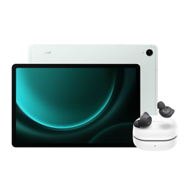 Imagem da oferta Tab S9 FE Wi-Fi (128GB) - Verde Claro + Galaxy Buds FE - Grafite
